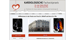 Desktop Screenshot of kardiologie-strausberg.de